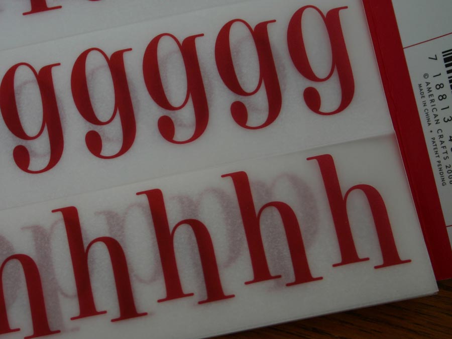 Step 2 - Rub-On Packaging