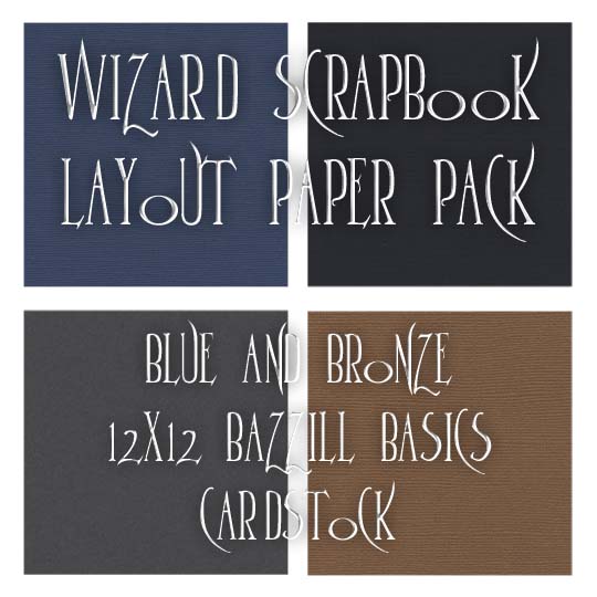Silver and Green Paper Pack