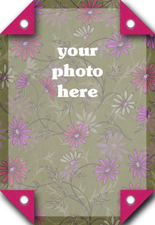 Double-Sided Cardstock Photo Mat Example
