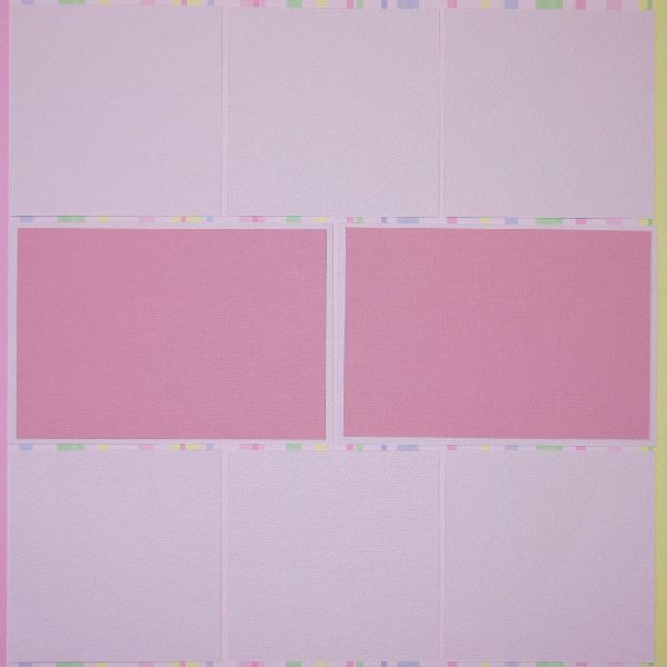 Baby Girl – Baby Shower Signature Layout