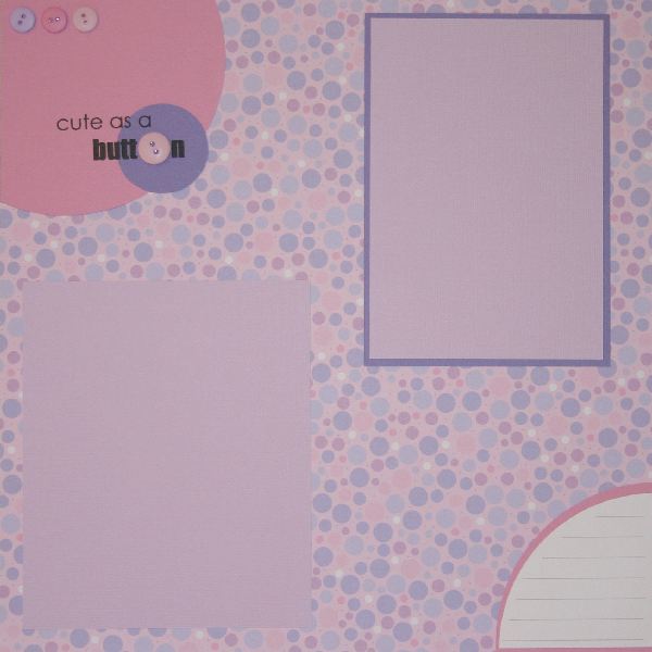 Baby Girl – Cute as a Button