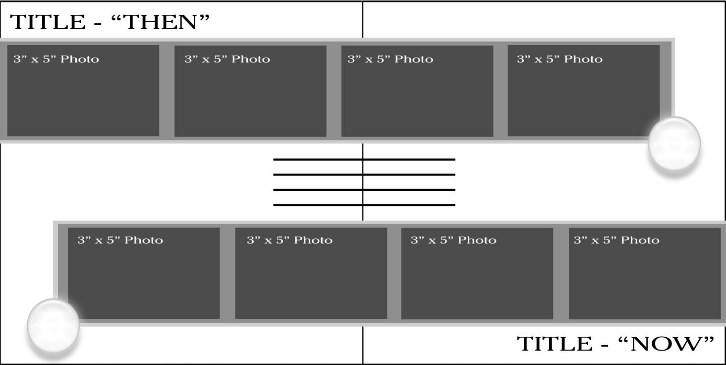 Then and Now Layout Sketch